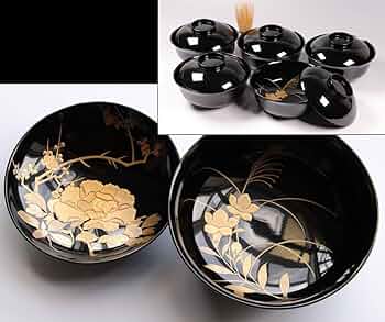 【未使用】加賀金沢 和幸 真塗(黒塗) 吸物椀 5客 特選手塗 本漆 汁椀/漆器 未使用】加賀金沢 和幸 真塗(黒塗) 吸物椀 5客 特選手塗
